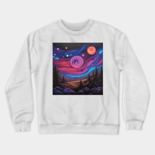 Galaxy Art Crewneck Sweatshirt